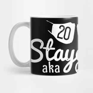 2020 staycation aka quarantine Mug